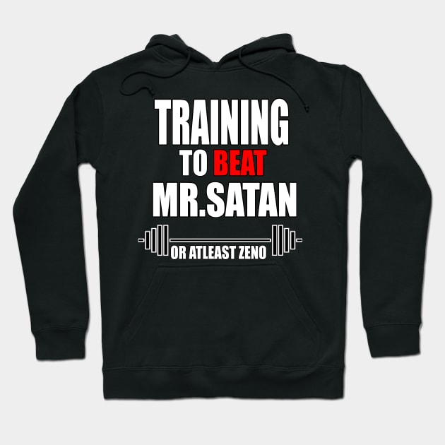 Dragon ball  - Training to Beat Mr.Satan Hoodie by itsDamon